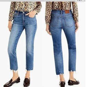 J.Crew Slim Broken-in Boyfriend with Chewed Hem